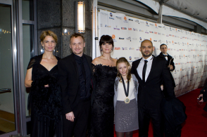 International Emmy© Award, New York 2009, Lærke Winther Andersen, Janus Nabil Bakrawi, Mathilde Fock, Karina Dam and Poul Berg.