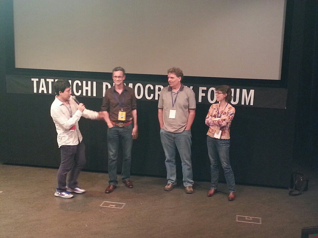 Q&A at Comedy Ninja Film Festival, LA 2014 with Tommy James, Eric Perry, and Bonnie Brantley