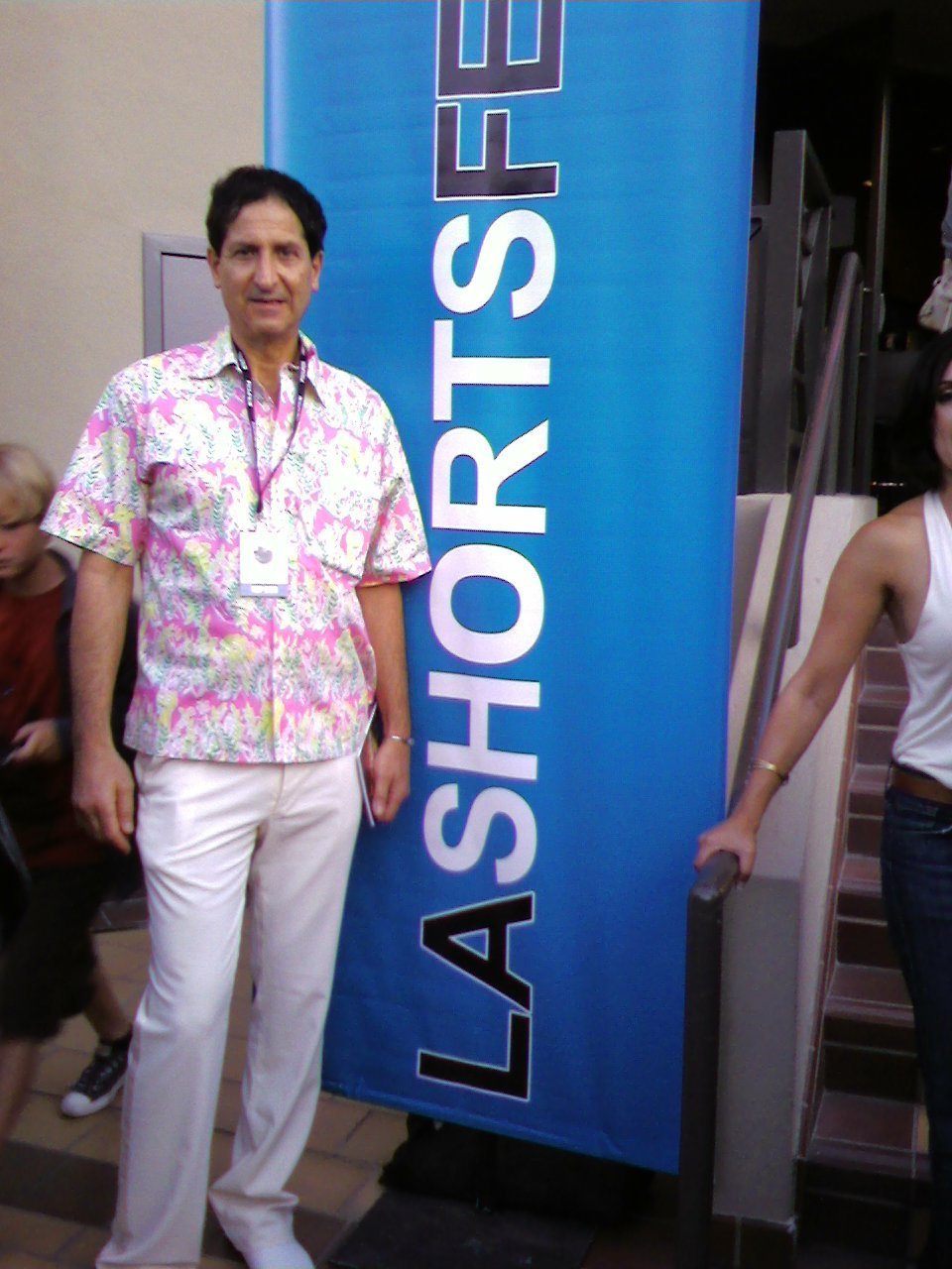 Claude Laniado, OFF HOUR screening at the LA INTERNATIONAL SHORT FILM FESTIVAL 2008; photo date: 8/16/08