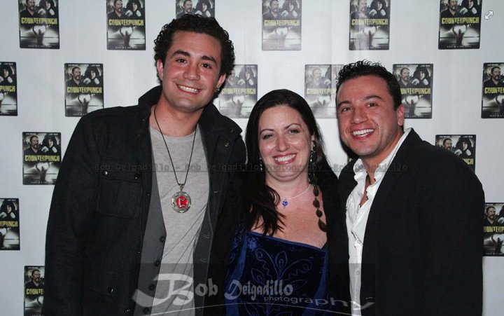 Counterpunch premiere. Lauren Patrice Nadler, Alvaro Orando, Giovanni Bejarano