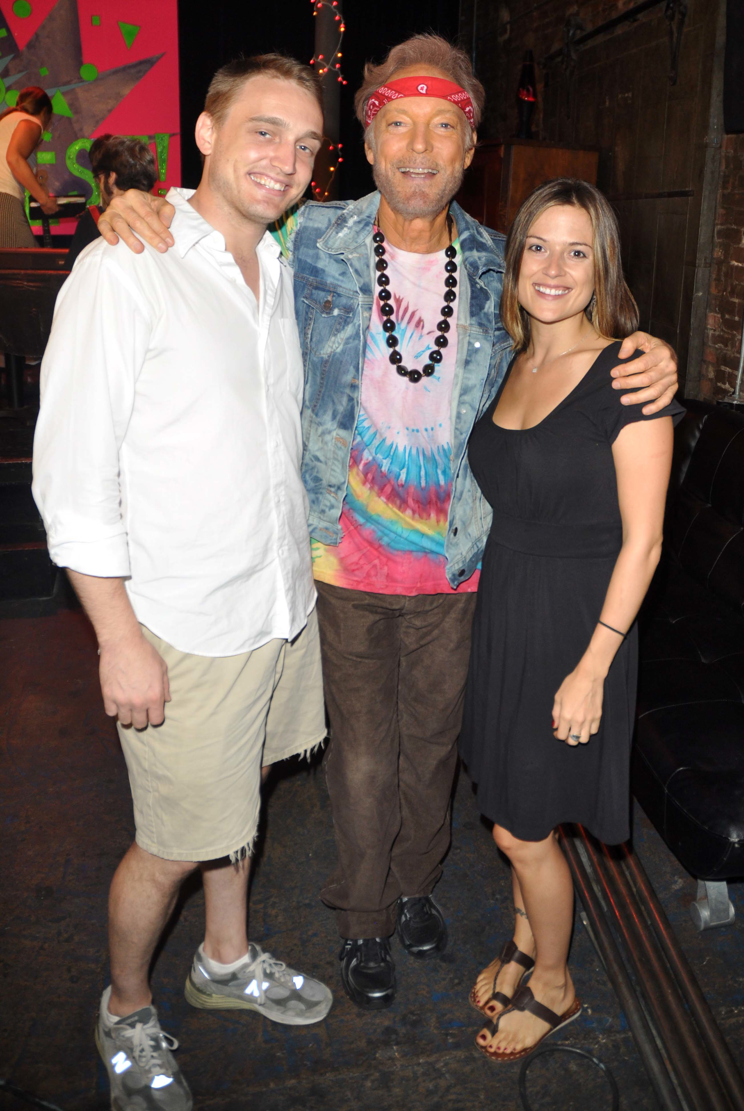 Ben Curtis with Richard Chamberlain & Jennifer Restivo
