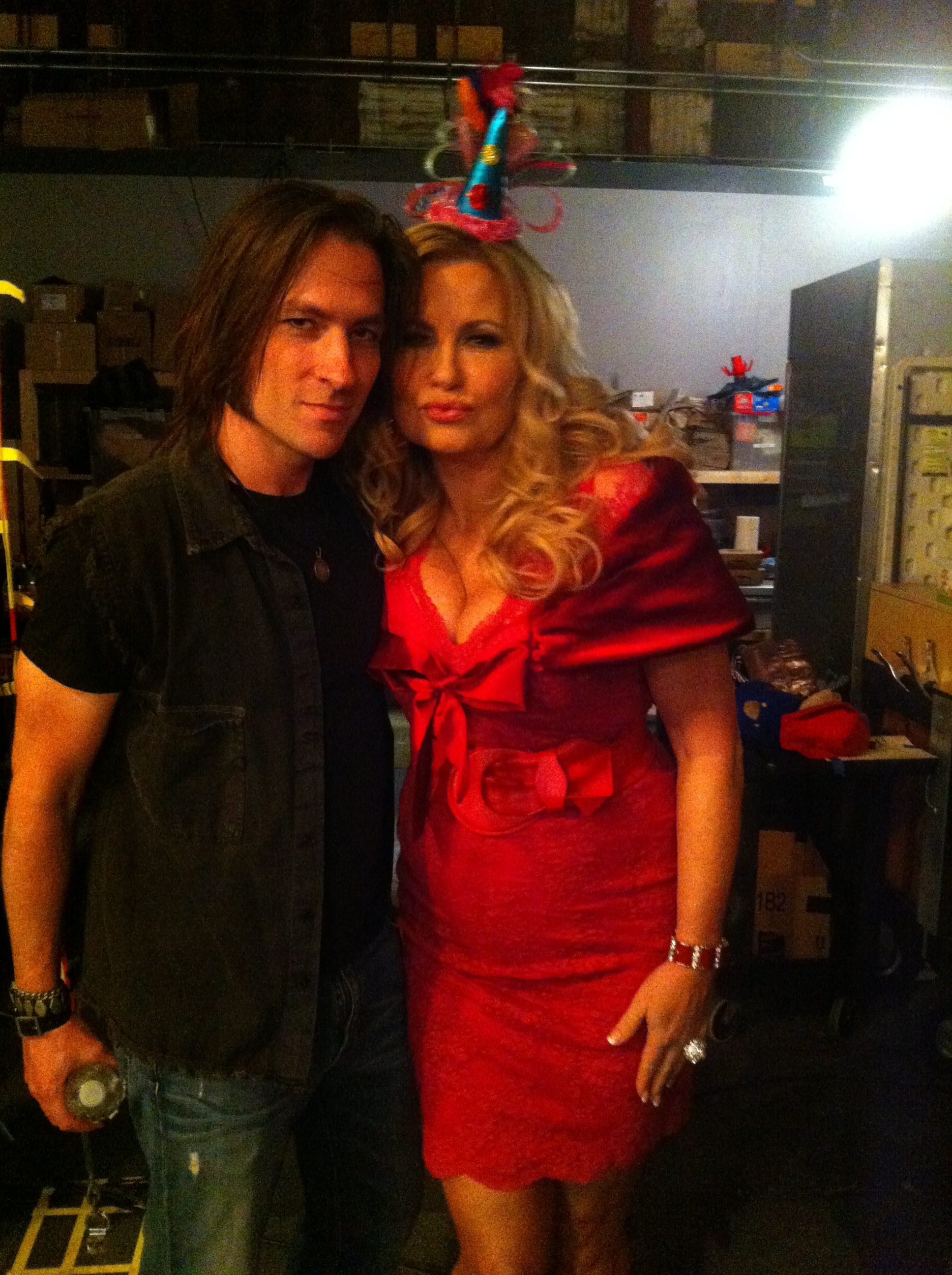 Robert McAtee and Jennifer Coolidge