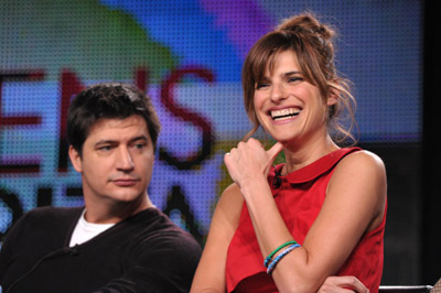 Ken Marino and Lake Bell