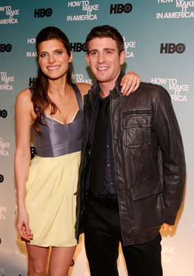 Bryan Greenberg and Lake Bell at event of How to Make It in America (2010)