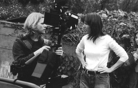 Christiane Covington (right) directing 