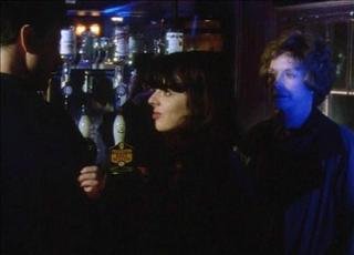 Joanna Jeffrees as the Prostitute in 'A Dark Blue Perfume' alongside Susannah York.
