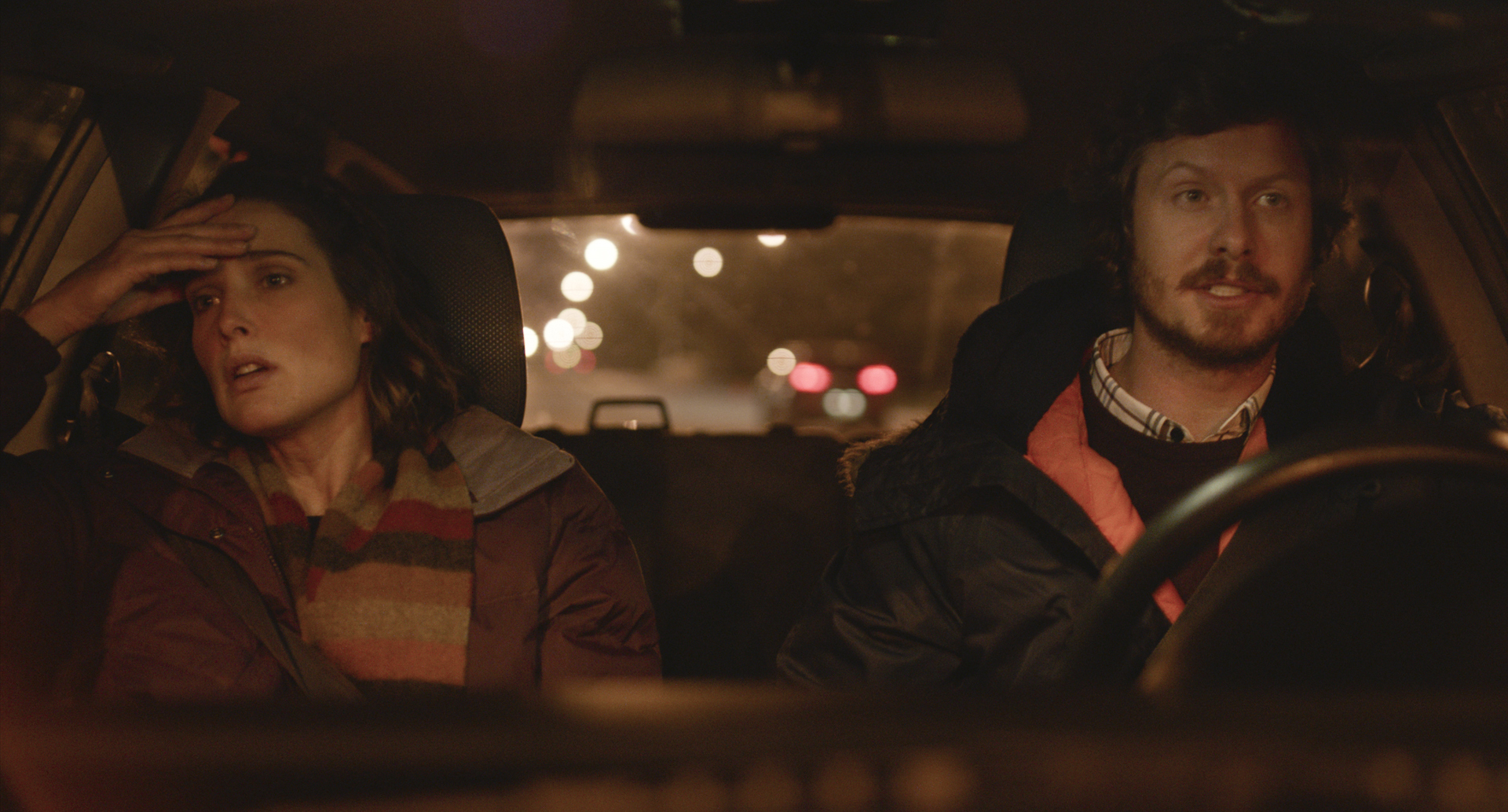 Still of Cobie Smulders and Anders Holm in Unexpected (2015)