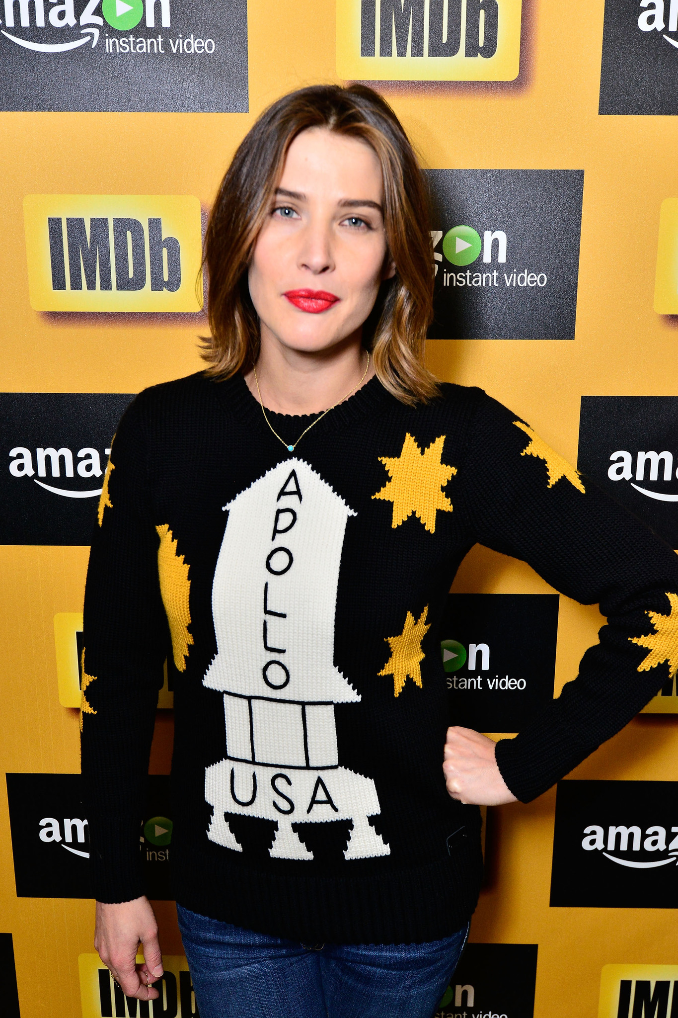 Cobie Smulders at event of IMDb & AIV Studio at Sundance (2015)