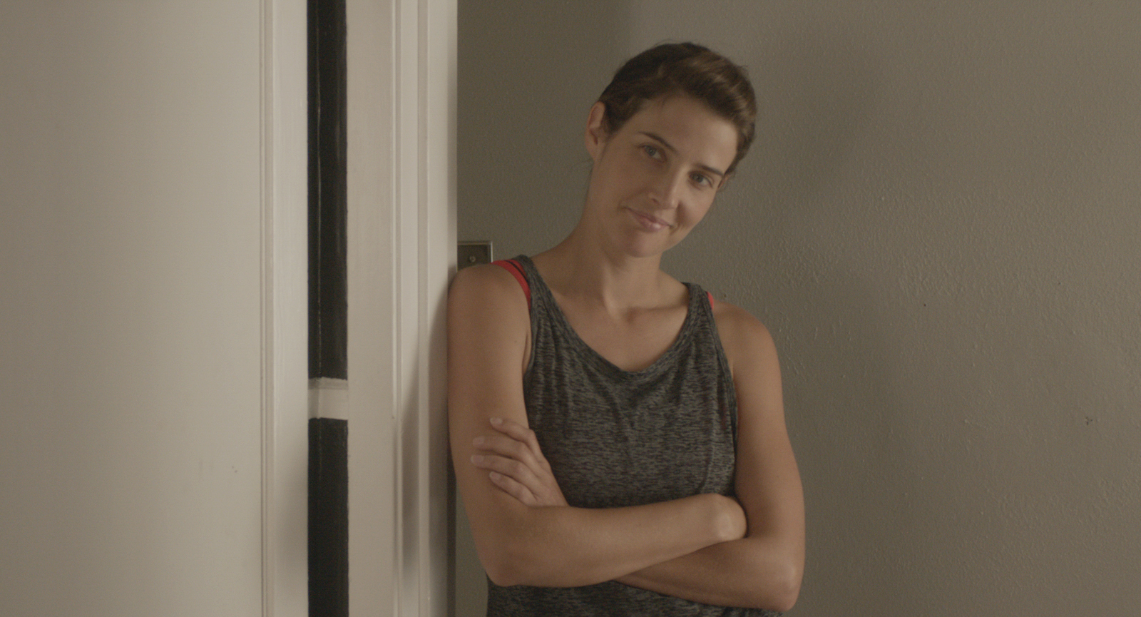 Still of Cobie Smulders in Results (2015)