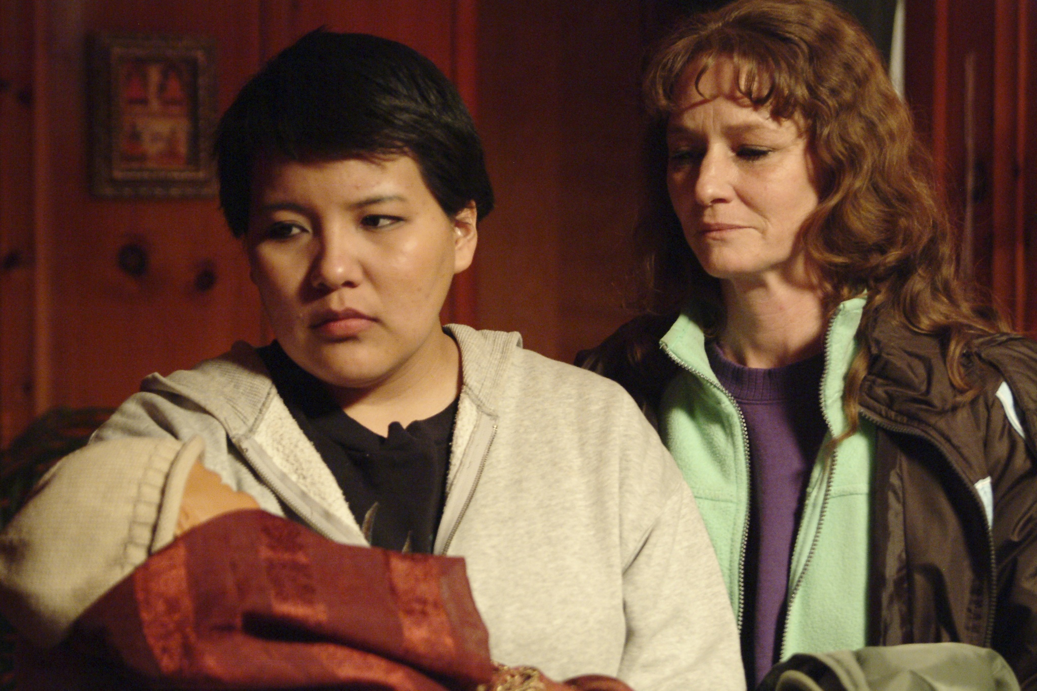 Still of Melissa Leo and Misty Upham in Frozen River (2008)