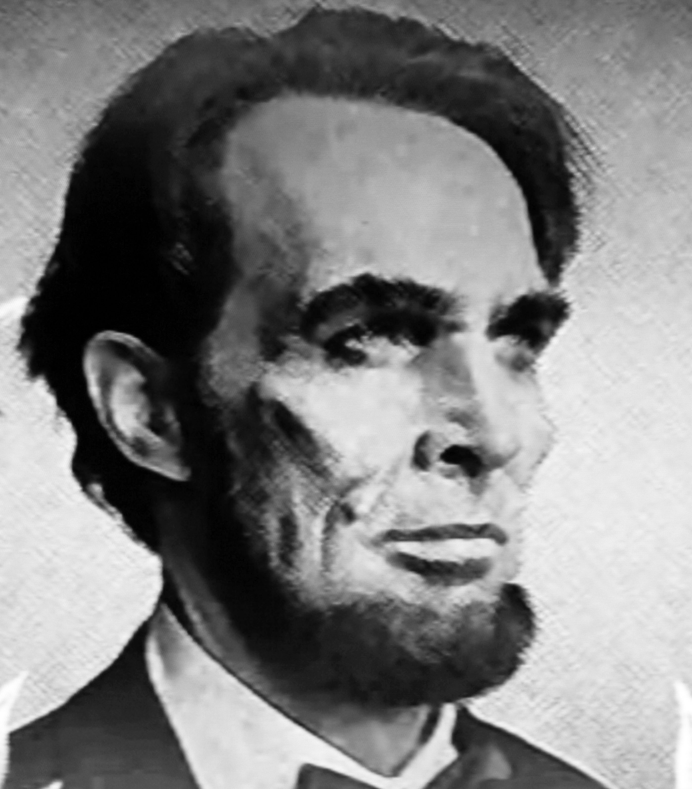 Mark as Abraham Lincoln in 
