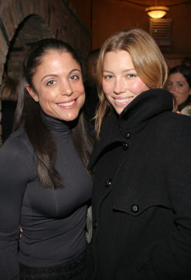 Jessica Biel and Bethenny Frankel