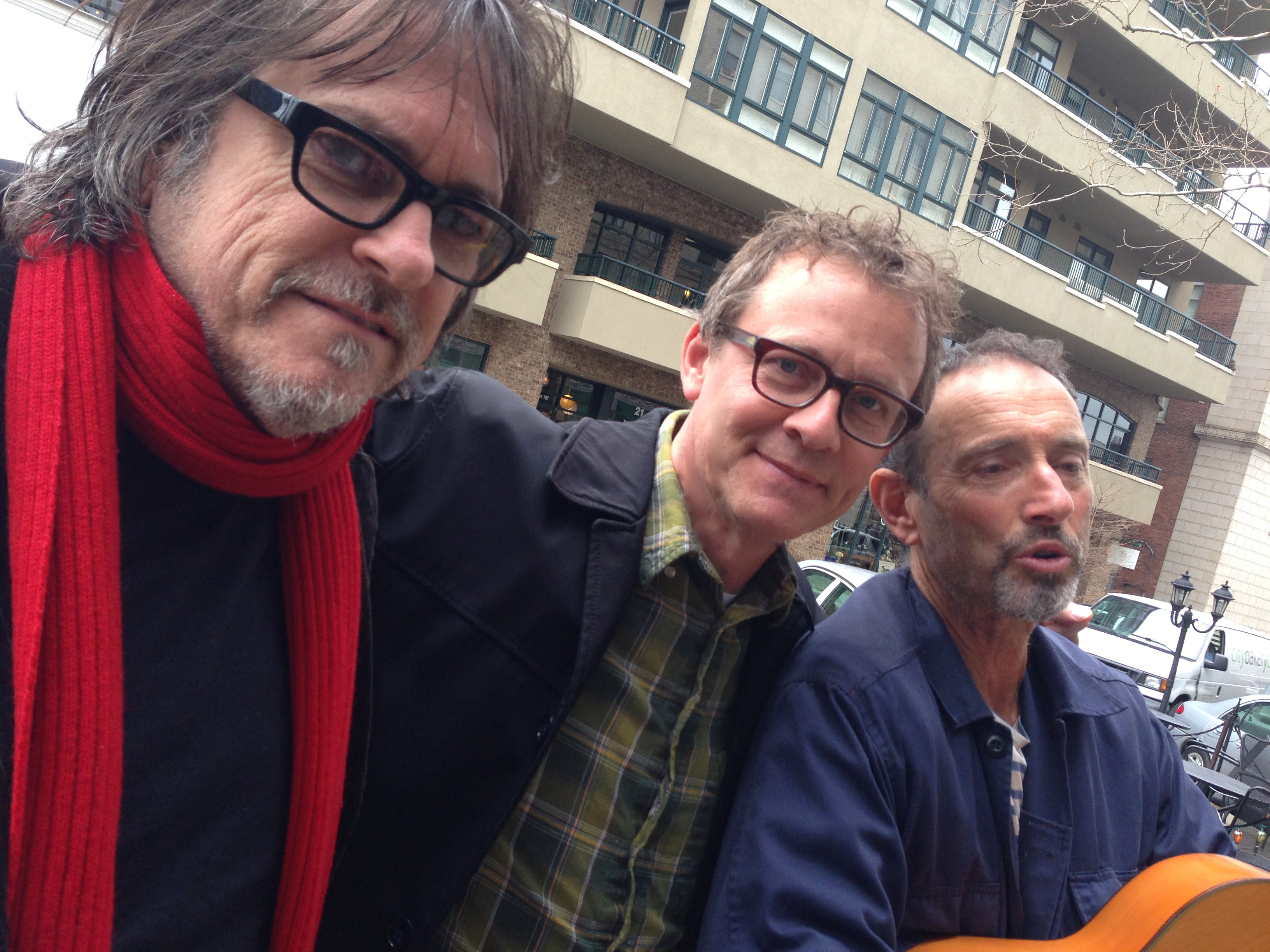 (l-r) Tommy Larkin, Billy Goodrum and Jonathan Richman