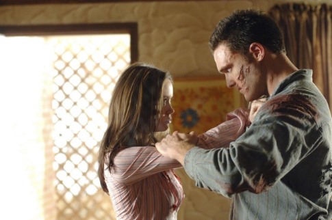 Still of Summer Glau and Owain Yeoman in Terminator: The Sarah Connor Chronicles (2008)