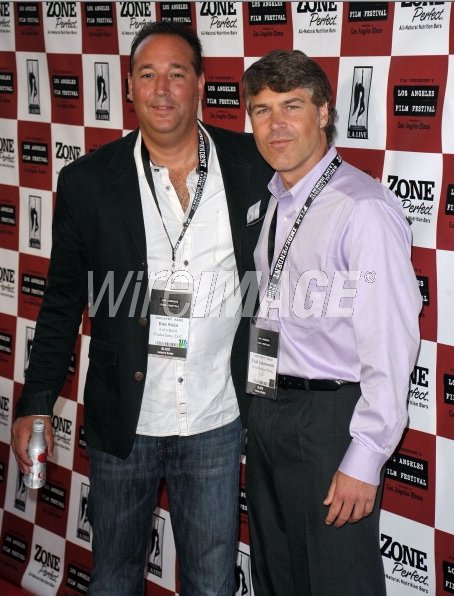 Producers Ron Stein and Todd Labarowski arrive at 