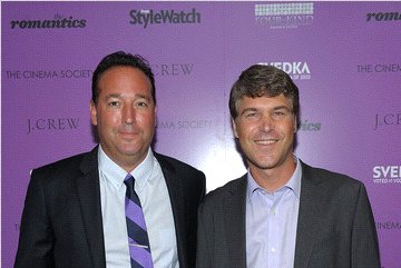 Producers Ron Stein and Todd Labarowski attend the Cinema Society with People StyleWatch & J. Crew screening of 