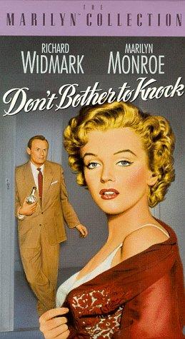 Marilyn Monroe and Richard Widmark in Don't Bother to Knock (1952)