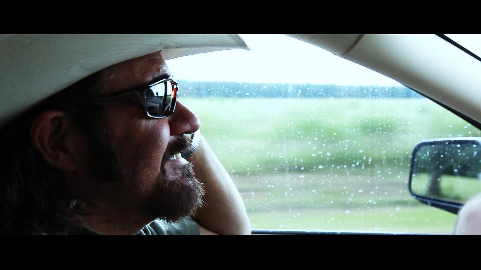 Randall as Claude Bruneau in RUGARU. Drive shot .