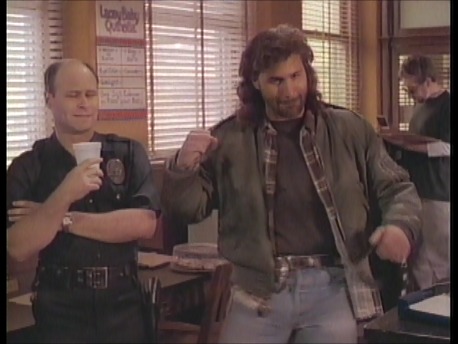 Screen shot UNINHIBITED as Lt. Briggs
