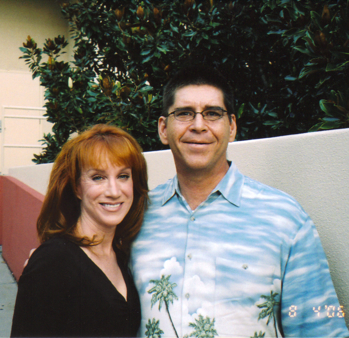 Frank with Kathy Griffin