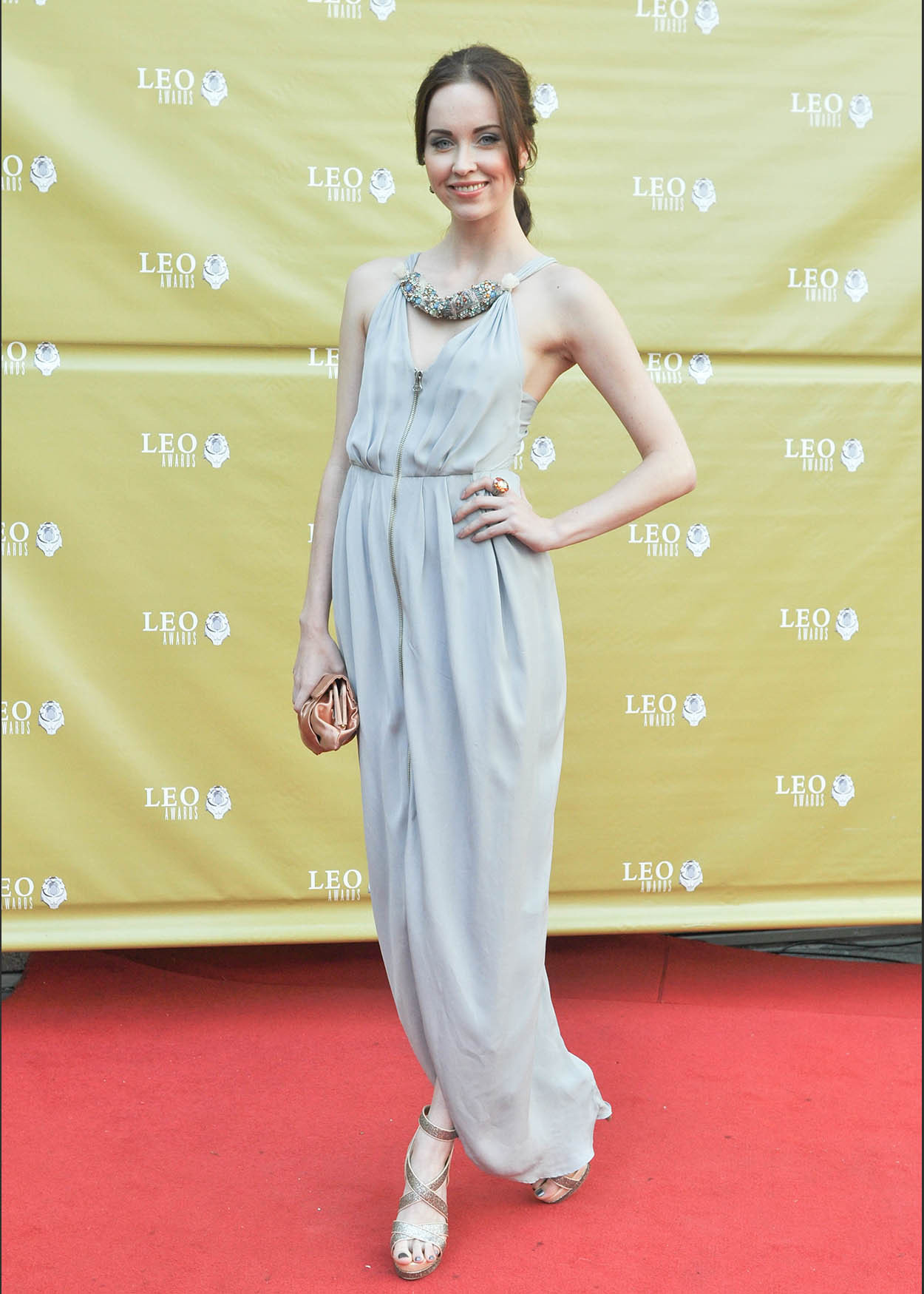 Elyse Levesque on 2010 Leo Awards Red Carpet