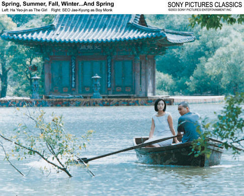 Still of Jae-kyeong Seo and Yeo-jin Ha in Bom yeoreum gaeul gyeoul geurigo bom (2003)