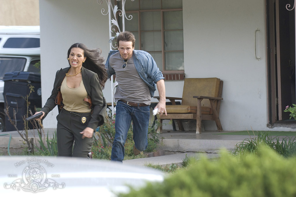 Still of Sean Patrick Flanery and Carmen Serano in Deadly Impact (2010)