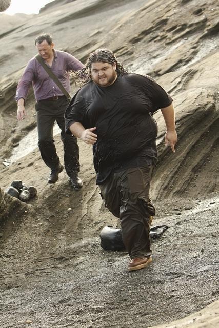 Still of Michael Emerson and Jorge Garcia in Dinge (2004)