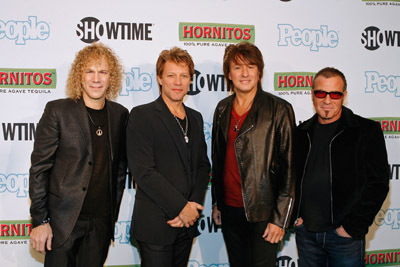 Jon Bon Jovi, David Bryan, Richie Sambora and Tico Torres at event of Bon Jovi: When We Were Beautiful (2009)