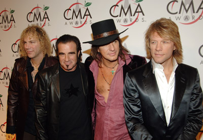 Jon Bon Jovi, David Bryan, Richie Sambora and Tico Torres