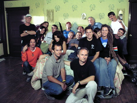 Mafiosa Television Pilot - Production Crew - George Hosek, D.P. - Reinhard Schreiner (front) Line Producer