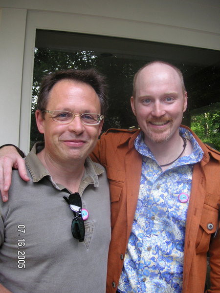 Bill Condon, John Baumgartner, HARD PILL world premiere pre-party