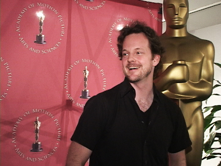 Covering 'The Times Of Harvey Milk' screening at The Director's Guild Theatre in New York City, 2008.