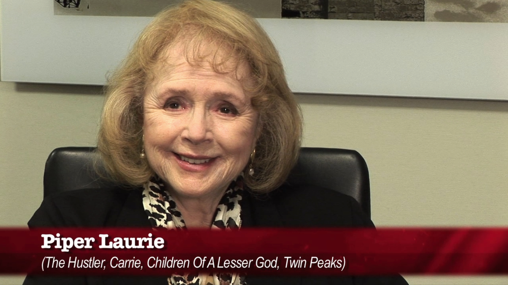 The legendary Piper Laurie featured in 'Resurrecting Carrie!' 2012