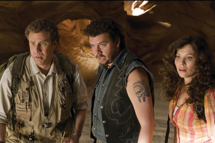 Still of Will Ferrell, Anna Friel and Danny McBride in Land of the Lost (2009)