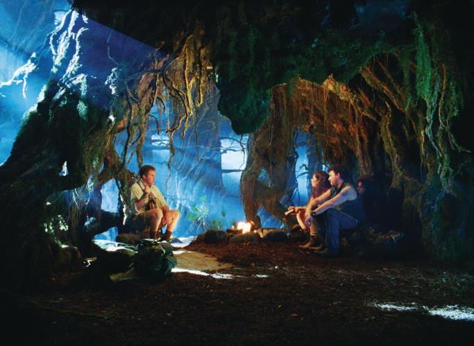 Still of Will Ferrell, Anna Friel and Danny McBride in Land of the Lost (2009)