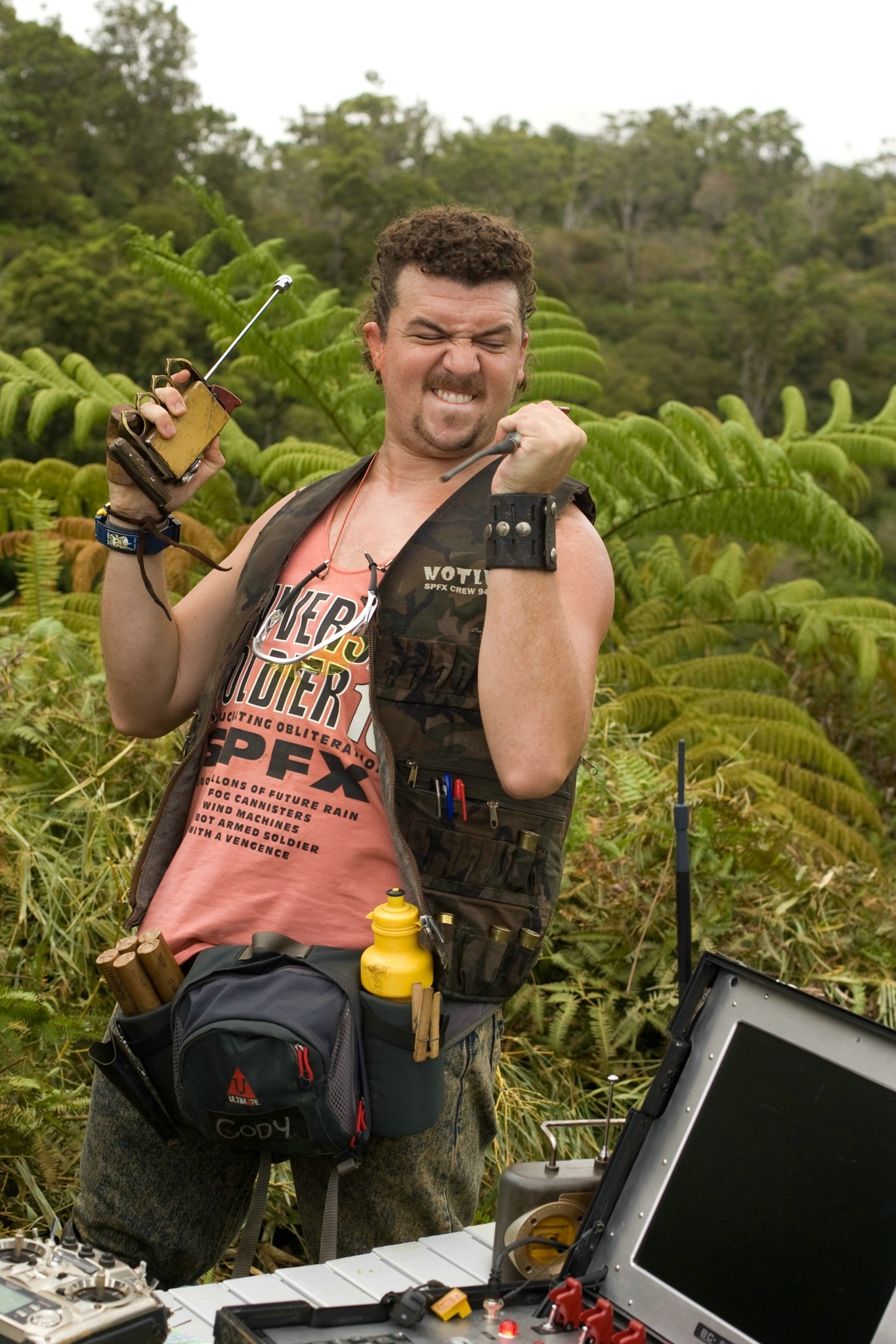 Still of Danny McBride in Griaustinis tropikuose (2008)