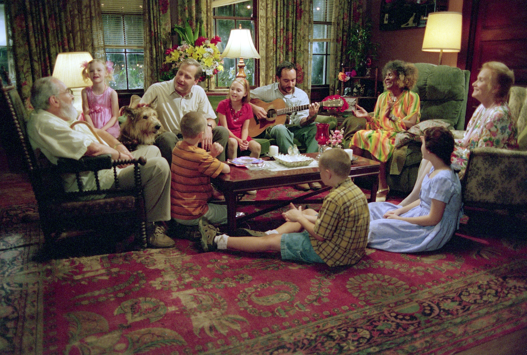 Still of Jeff Daniels, Eva Marie Saint, Cicely Tyson, B.J. Hopper, Courtney Jines, Dave Matthews, Luke Benward, Elle Fanning, Nick Price and AnnaSophia Robb in Because of Winn-Dixie (2005)