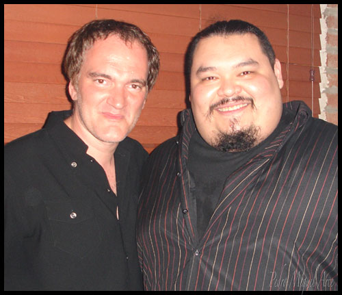 At the Land of the Dead Premiere in Pittsburgh with Quentin Tarantino.