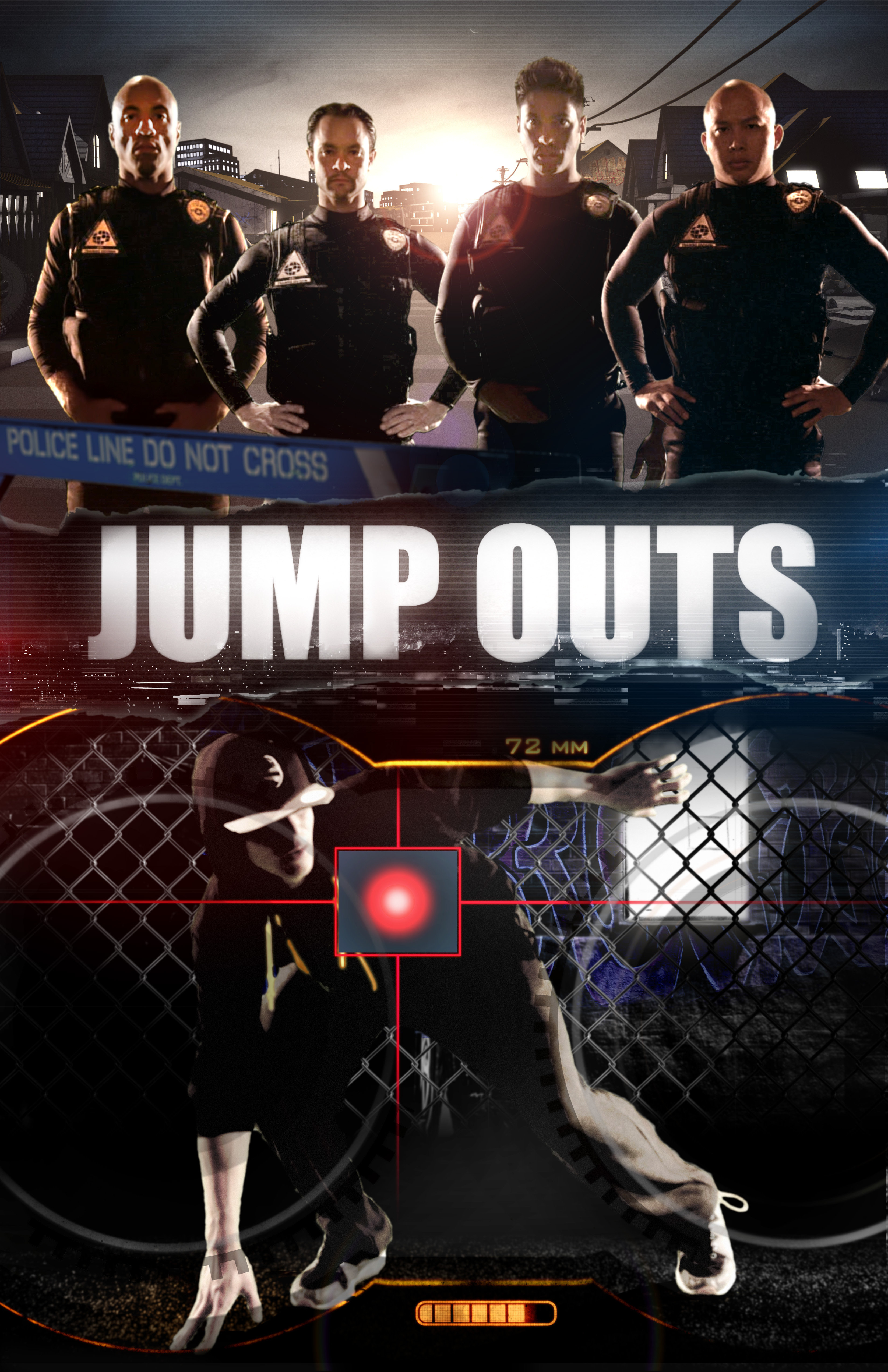 Hisham Abed, Jim Klock, Michael Fitzgerald, Thomas Bannister and Larry Laboe in Jump Outs (2014)