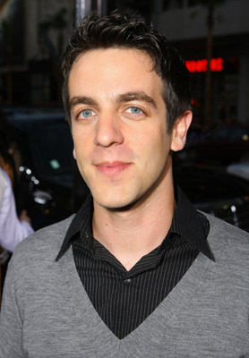 B.J. Novak at event of Paciuzomis i slove (2007)