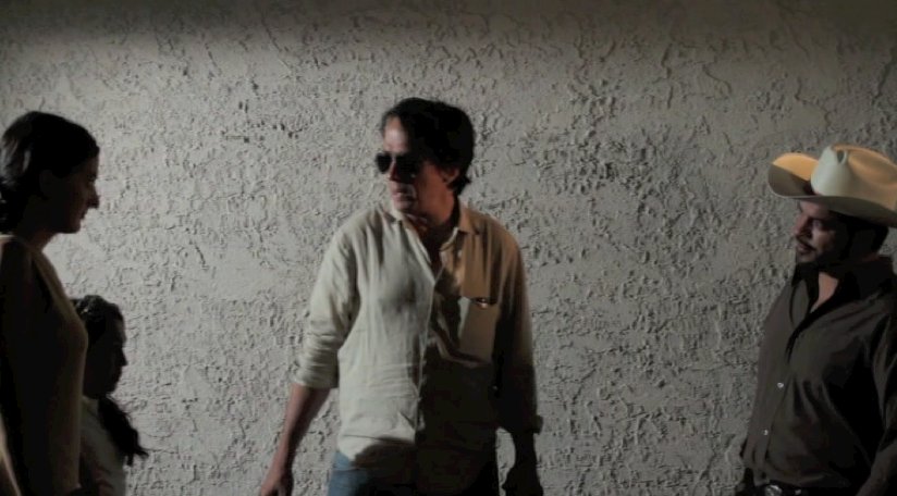 ''El Otro Lado'' (2010). Maria Monedero (Martha) , Amanda Misquez (Coralina) , Luca Rodrigues (Coyote) and Jose Solorio (Jefe). Directed by Annique Arredondo .