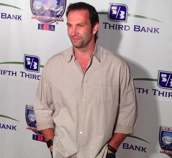 Kevin Sizemore at the Arena Football Celebrity Gala