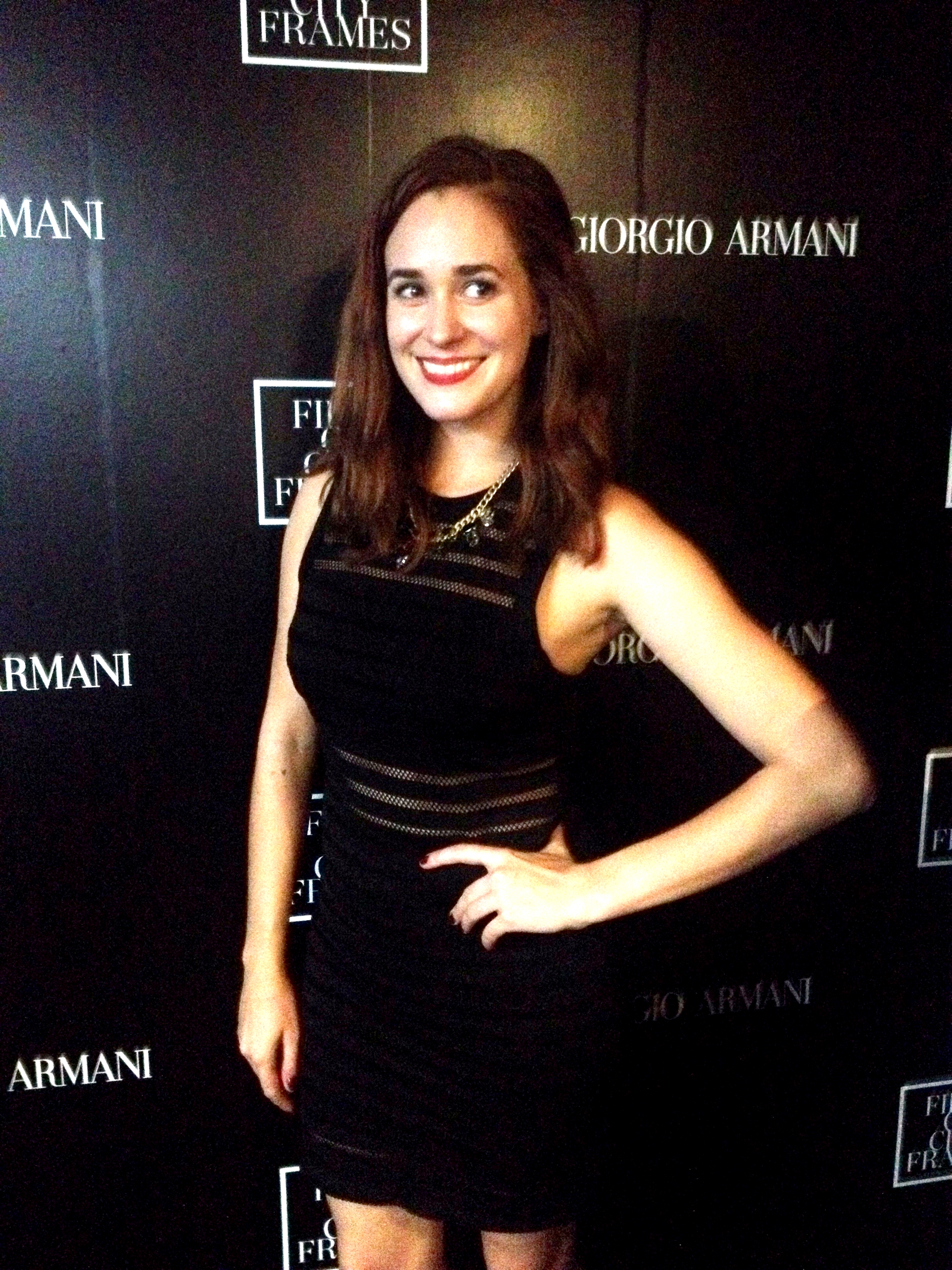 Brittany Bristow at the Giorgio Armani Films of City Frames event - TIFF 2014