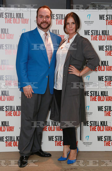 Jonathan Sothcott and Lisa McAllister at the premiere of We Still Kill The Old Way