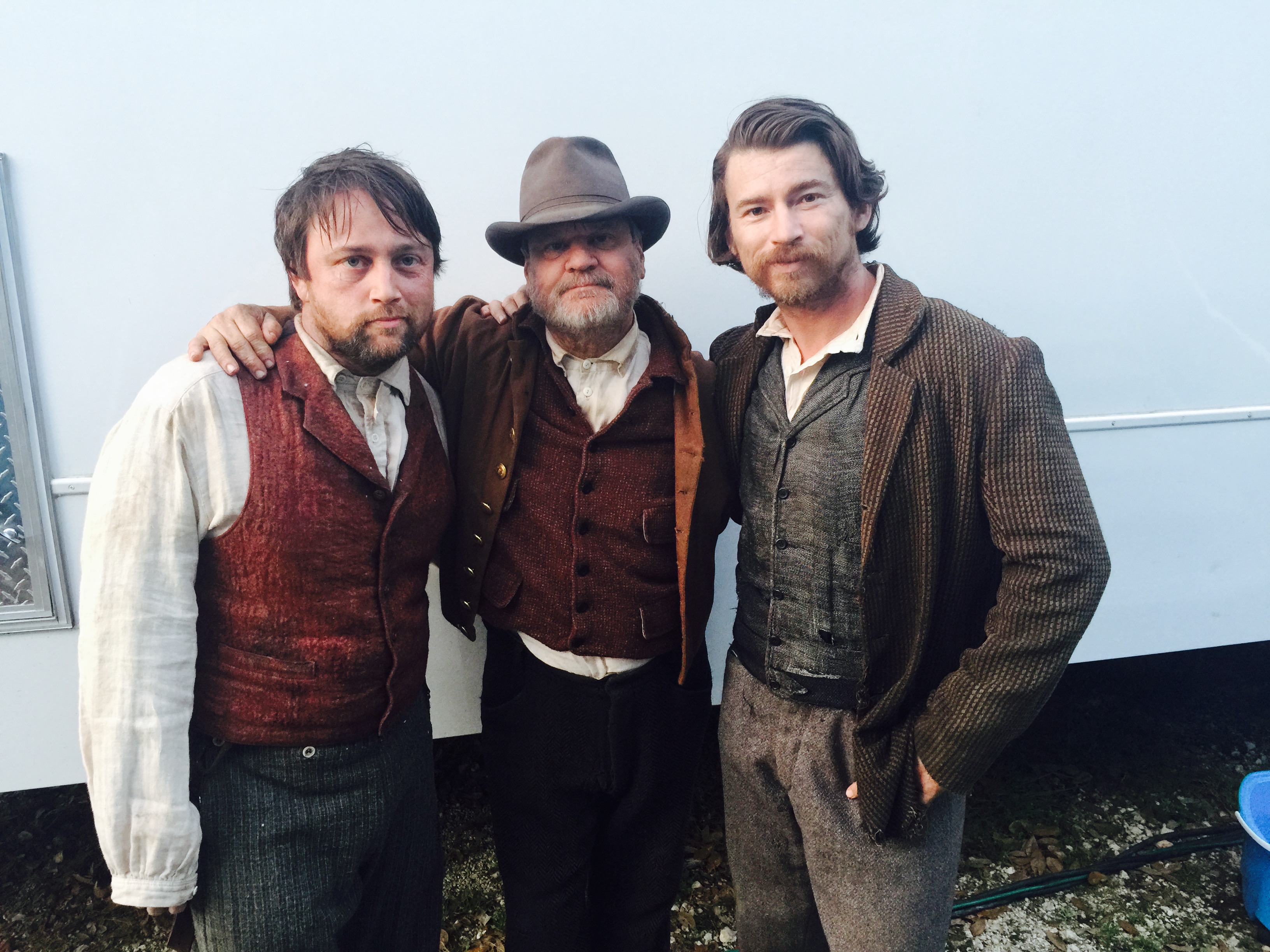 On the set of THE FREE STATE OF JONES