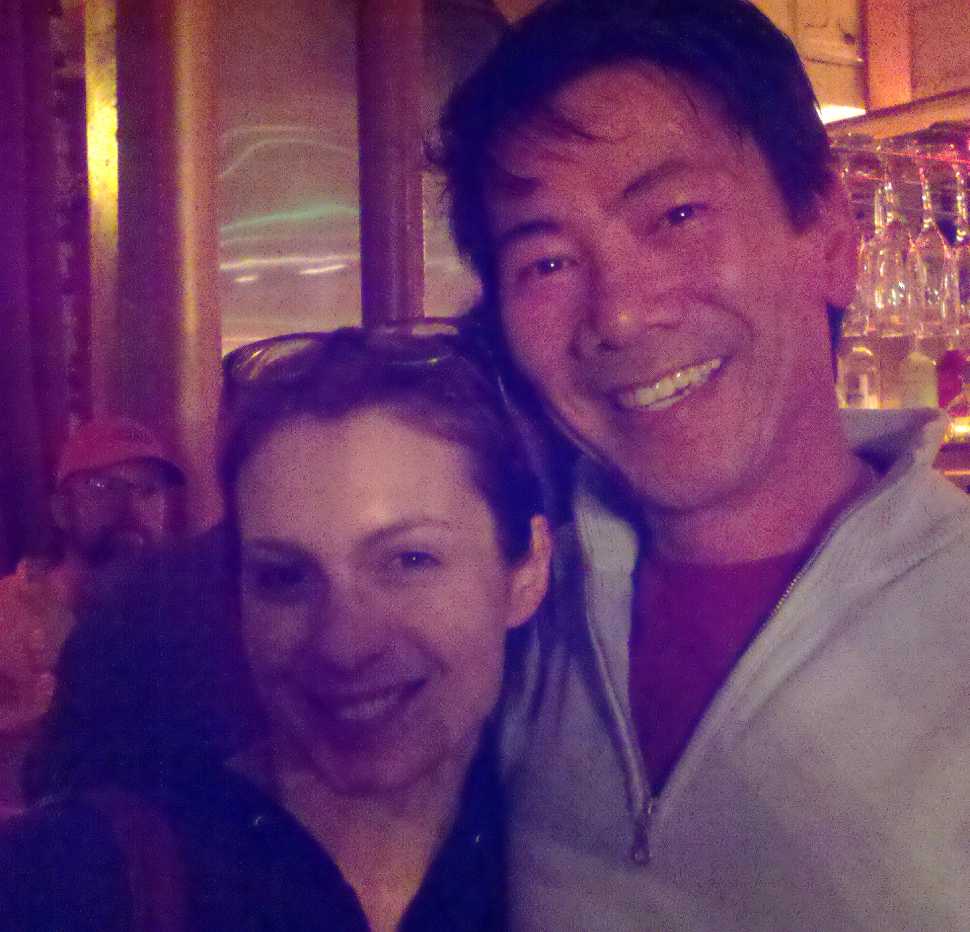 Felicia Day and Craig Lew at the Rock Jocks Wrap Party