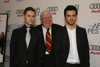 Richard Griffiths, Dominic Cooper and Samuel Barnett at event of The History Boys (2006)