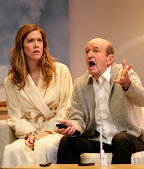 Belinda Bromilow and Gary McDonald in 'The Grenade' Sydney Theatre Company and Melbourne Theatre Company, 2010.