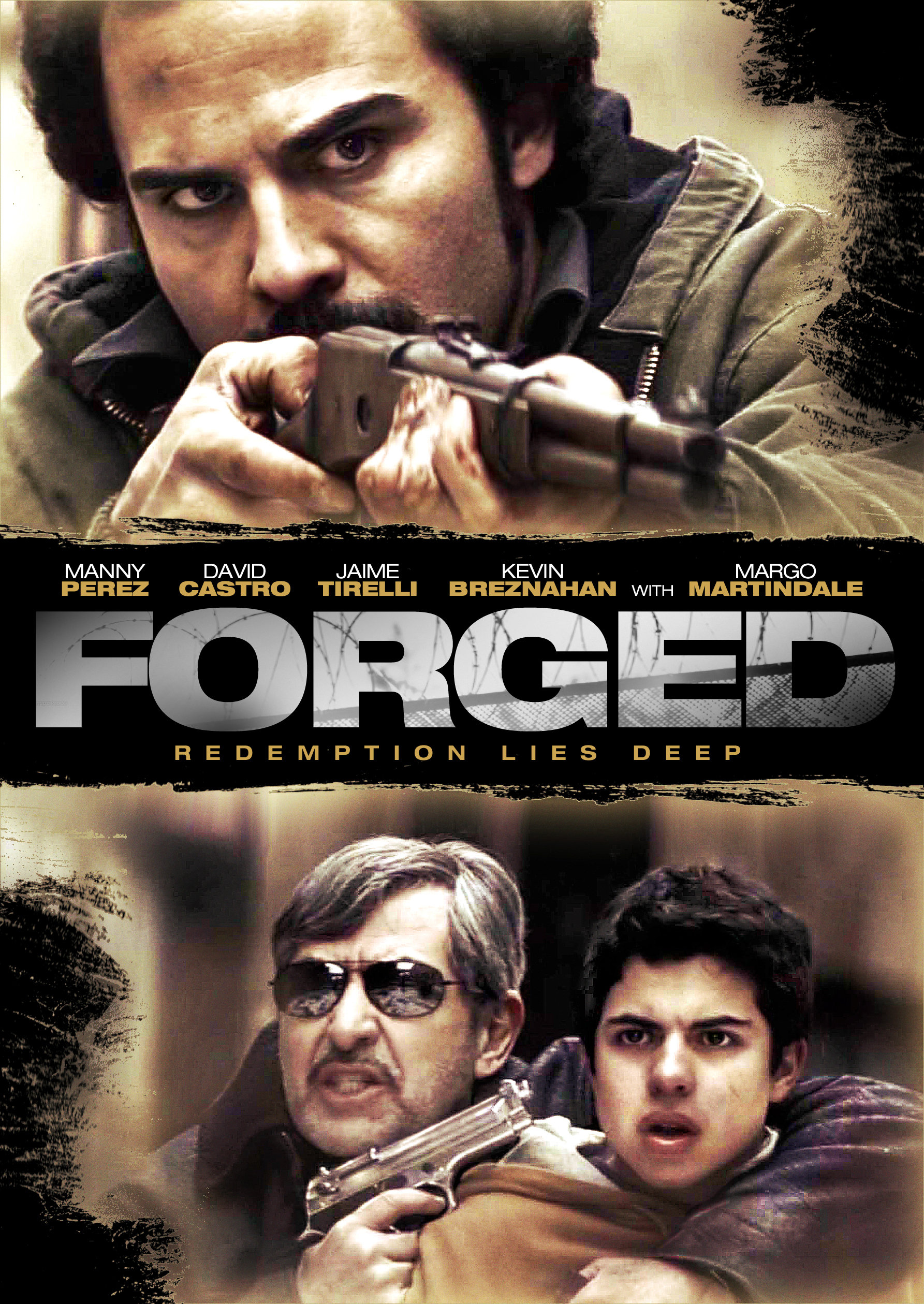 Kevin Breznahan, Margo Martindale, Zeus Morand, Manny Perez, Jaime Tirelli, Josh Crook, David Castro, Evan Wilson, William Wedig, John Northcraft and Jaime Whitlock in Forged (2010)